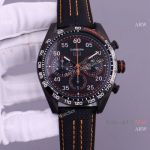 Replica Tag Heuer Mens Carrera X Porsche Orange Racing Watches Quartz 46mm